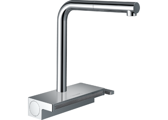 Смеситель для кухни Hansgrohe Aquno Select M81 250, высокий излив, 73836000
