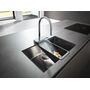Смеситель для кухни Hansgrohe Aquno Select M81 250, высокий излив, нерж, 73830800