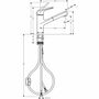 Смеситель для кухни Hansgrohe Focus M42, Eco, 71865000