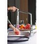 Смеситель для кухни Hansgrohe Metris M71 320, с вытяжным душем, 73801000