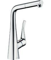 Смеситель для кухни Hansgrohe Metris M71 320, высокий излив, 73812000