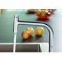Смеситель для кухни Hansgrohe Metris Select M71 200, высокий излив, 73804000