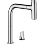 Смеситель для кухни Hansgrohe Metris Select M71 200, высокий излив, 73804000