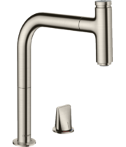 Смеситель для кухни Hansgrohe Metris Select M71 200, высокий излив, 73804800