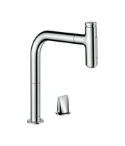 Смеситель для кухни Hansgrohe Metris Select M71 200, высокий излив, 73825000