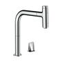 Смеситель для кухни Hansgrohe Metris Select M71 200, высокий излив, 73825000