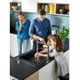 Смеситель для кухни Hansgrohe Metris Select M71 200, высокий излив, 73825000