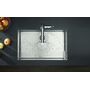 Смеситель для кухни Hansgrohe Metris Select M71 320, высокий излив, нерж, 73803800
