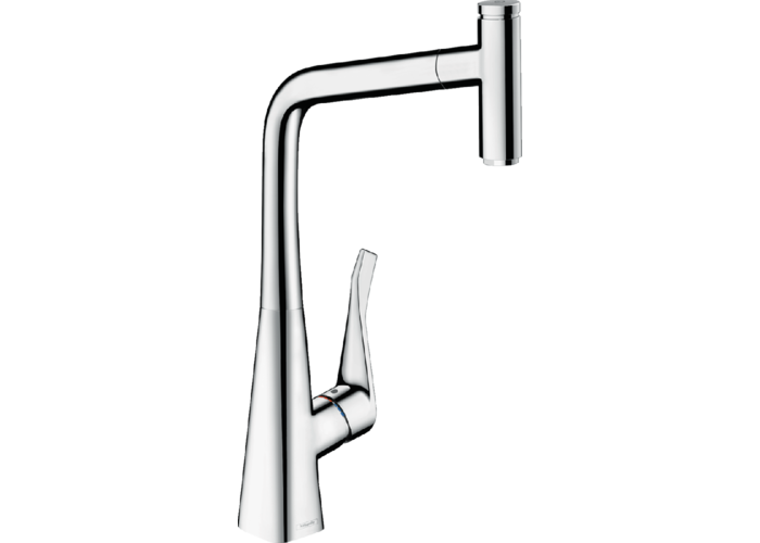 Смеситель для кухни Hansgrohe Metris Select M71, Eco, 14786000