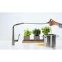Смеситель для кухни Hansgrohe Metris Select, сталь, 14884800