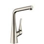 Смеситель для кухни Hansgrohe Metris, сталь, 14822800