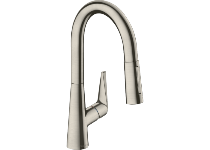 Смеситель для кухни Hansgrohe Talis M51 160, с вытяжным душем, нерж, 73850800