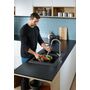 Смеситель для кухни Hansgrohe Talis M51 160, с вытяжным душем, нерж, 73850800