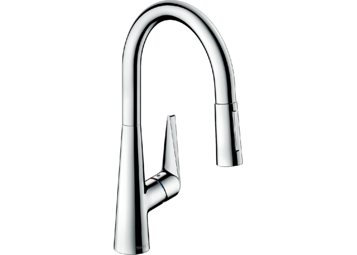 Смеситель для кухни Hansgrohe Talis M51 200, с вытяжным душем, 73876000