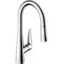 Смеситель для кухни Hansgrohe Talis M51 200, с вытяжным душем, 73876000