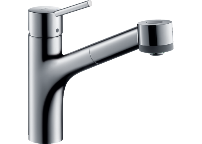Смеситель для кухни Hansgrohe Talis M52 170, с вытяжным душем, 73860000