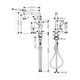 Смеситель для кухни Hansgrohe Talis M54 270, Eco, черный, 72845670