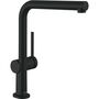 Смеситель для кухни Hansgrohe Talis M54 270, черный, 72840670
