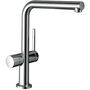 Смеситель для кухни Hansgrohe Talis M54 270, запорный вентиль, 72827000