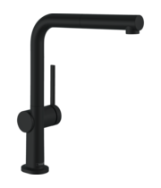 Смеситель для кухни Hansgrohe Talis M54, sBox, высокий излив, черный, 72809670