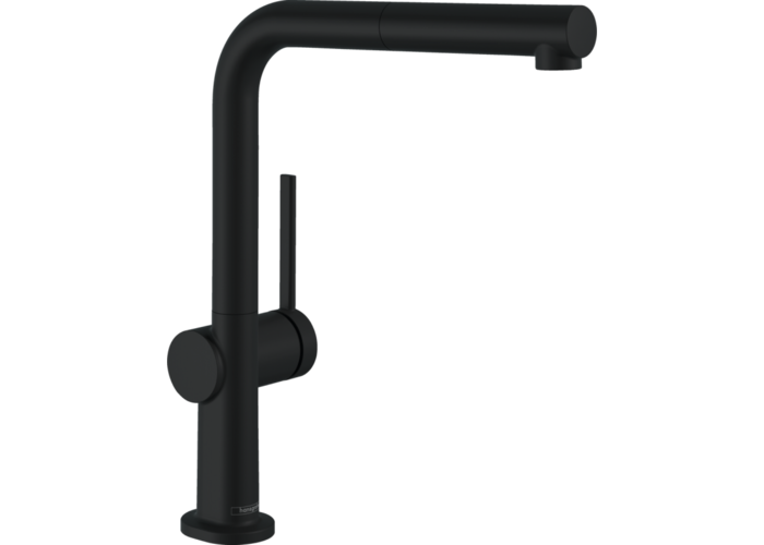 Смеситель для кухни Hansgrohe Talis M54, sBox, высокий излив, черный, 72809670