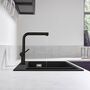 Смеситель для кухни Hansgrohe Talis M54, sBox, высокий излив, черный, 72809670