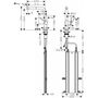 Смеситель для кухни Hansgrohe Talis M54, sBox, высокий излив, черный, 72809670