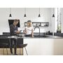 Смеситель для кухни Hansgrohe Talis M54, с вытяжным душем, черный, 72800670