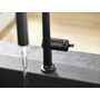 Смеситель для кухни Hansgrohe Talis M54, с вытяжным душем, черный, 72800670