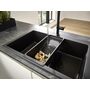 Смеситель для кухни Hansgrohe Talis M54, с вытяжным душем, черный, 72800670