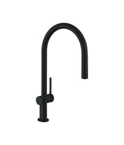 Смеситель для кухни Hansgrohe Talis M54, высокий излив, черный, 72803670