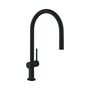Смеситель для кухни Hansgrohe Talis M54, высокий излив, черный, 72803670