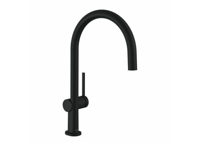 Смеситель для кухни Hansgrohe Talis M54, высокий излив, черный, 72804670