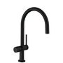 Смеситель для кухни Hansgrohe Talis M54, запорный вентиль, черный, 72805670