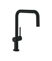 Смеситель для кухни Hansgrohe Talis M54, запорный вентиль, черный, 72806670