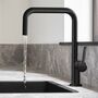 Смеситель для кухни Hansgrohe Talis M54, запорный вентиль, черный, 72806670