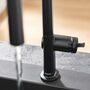 Смеситель для кухни Hansgrohe Talis M54, запорный вентиль, черный, 72806670