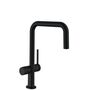 Смеситель для кухни Hansgrohe Talis M54, запорный вентиль, черный, 72807670