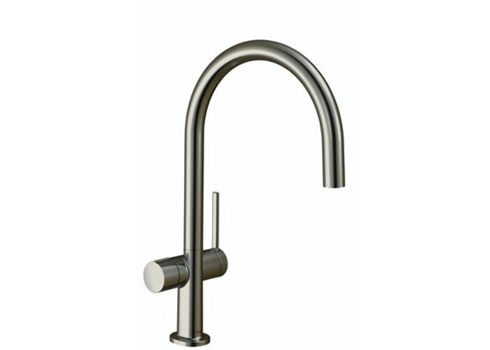 Смеситель для кухни Hansgrohe Talis M54, запорный вентиль, нерж, 72805800
