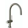 Смеситель для кухни Hansgrohe Talis M54, запорный вентиль, нерж, 72805800