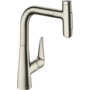Смеситель для кухни Hansgrohe Talis Select M51 220, с вытяжным душем, нерж, 72824800