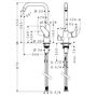 Смеситель на посудомоечную машину Hansgrohe Focus, 31823000