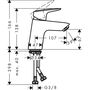 Cмеситель для раковины Hansgrohe Logis, 71073000