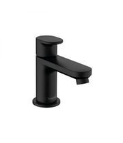 Кран для холодной Hansgrohe Vernis Blend 70, черный матовый, 71583670