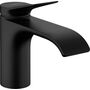 Кран холодной воды Hansgrohe Vivenis 80, без донного клапана, черный матовый, 75013670