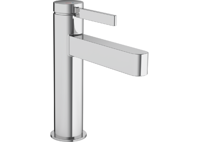 Смеситель Hansgrohe Finoris 110, с клапаном Push-Open, CoolStart, хром, 76024000