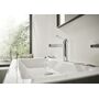 Смеситель Hansgrohe Finoris 110, с клапаном Push-Open, CoolStart, хром, 76024000