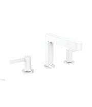 Смеситель Hansgrohe Finoris 110, с клапаном Push-Open, на 3 отв, матовый белый, 76033700