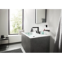 Смеситель Hansgrohe Finoris 160, с клапаном Push-Open, на 3 отв, черный матовый, 76034670