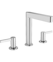 Смеситель Hansgrohe Finoris 160, с клапаном Push-Open, на 3 отв, хром, 76034000